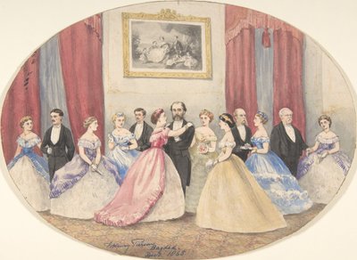 Brittiläinen vastaanotto Bagdadissa, 1865. tekijältä W Henry Pierson