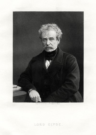 Colin Campbell, ensimmäinen paroni Clyde, skotlantilainen sotilas, 1800-luku tekijältä W. Holl