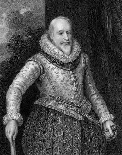 George Carew, 1. Earl of Totnes 1555-1629, 1824. tekijältä W. Holl