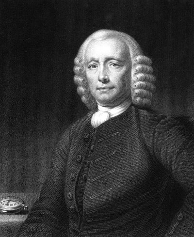 John Harrison, englantilainen kelloseppä, 1768. tekijältä W. Holl