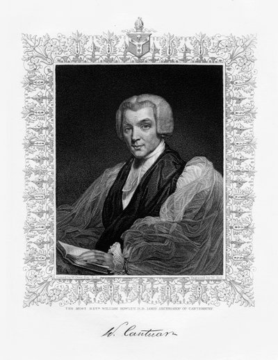 William Howley, Canterburyn arkkipiispa, 1800-luku. tekijältä W. Holl