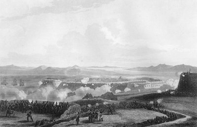 Hyökkäys Bomarsundiin Krimin sodan aikana, 1854 1857. tekijältä W. Hulland