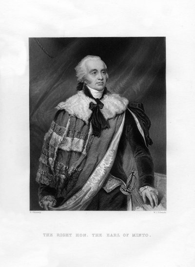 Gilbert Elliot Murray-Kynynmound, Minton ensimmäinen jaarli, 1800-luku. tekijältä W. J. Edwards