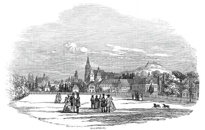 Coburg - Hänen kuninkaallisen korkeutensa prinssi Albertin piirroksesta, 1845. tekijältä W. J. Linton