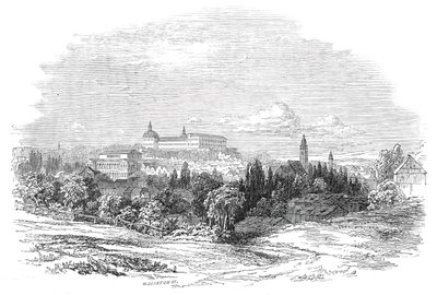 Gotha - Hänen kuninkaallisen korkeutensa prinssi Albertin piirroksesta, 1845. tekijältä W. J. Linton