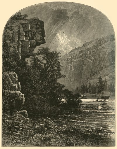 "Profile Rock", 1874. tekijältä W. J. Linton