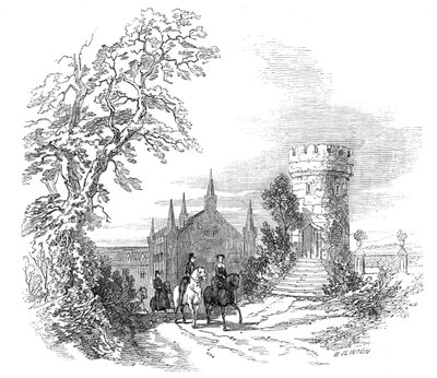 Rosenau – Hänen kuninkaallisen korkeutensa prinssi Albertin piirroksesta, 1845. tekijältä W. J. Linton