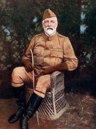 Prikaatikenraali JG Dartnell, vapaaehtoisprikaatin komentaja, Natal Field Force, 1902. tekijältä W Laws Cancy