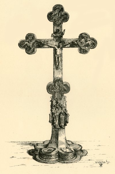 Krusifiksi, 1881. tekijältä W. M. McGill
