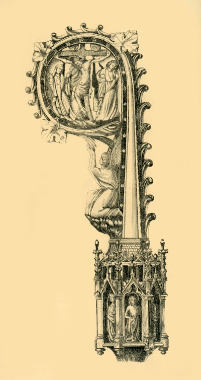 Pastoraalisen esikunnan päällikkö, 1300-luku, 1881. tekijältä W. M. McGill