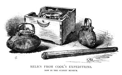 Jäännöksiä Cooksin tutkimusmatkoilta, 1886. tekijältä W. Macleod
