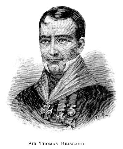 Sir Thomas Brisbane, brittiläinen sotilas, siirtomaakuvernööri ja tähtitieteilijä, 1886. tekijältä W. Macleod