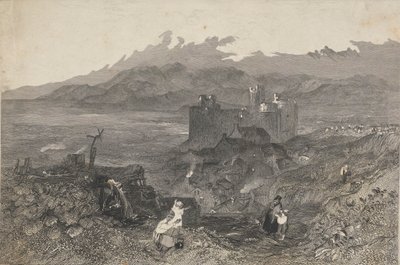 Harlechin linna, Pohjois-Wales tekijältä W. R. Smith