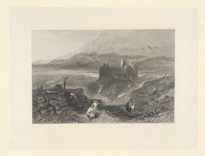 Harlechin linna, Pohjois-Wales tekijältä W. R. Smith