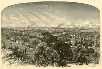 "Boston, Mount Bowdoinista", 1874. tekijältä W. Roberts