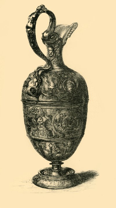 Tina ewer, 1580-1600, 1881. tekijältä W. W. McCarty