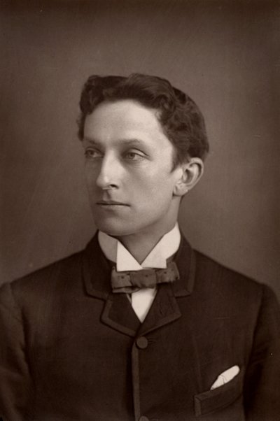 ""Johnston Forbes-Robertson (1853-1937) (woodburytype) tekijältä W. and D. (after) Downey