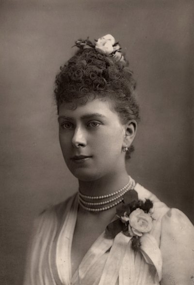 Teckin prinsessa Mary (toukokuu) (1867-1953) tekijältä W. and D. (after) Downey