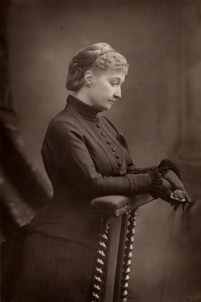""Keisarinna Eugenie (1826-1920) Ranskan Napoleon III:n leski. (woodburytyyppi) tekijältä W. and D. (after) Downey