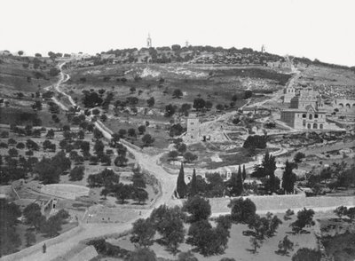 Öljyvuori, Jerusalem, Palestiina, 1895. tekijältä W and S Ltd