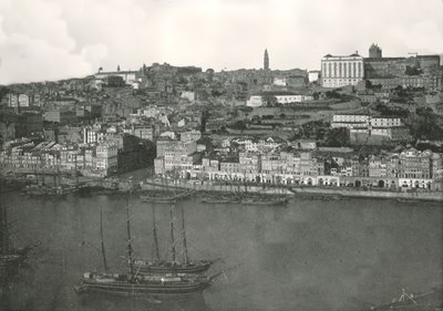 Panoraama Porton kaupungista, Portugalista, 1895. tekijältä W and S Ltd