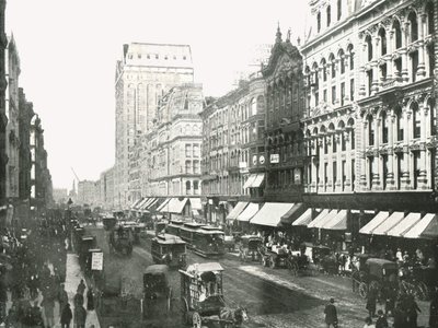 State Street, Chicago, USA, 1895. tekijältä W and S Ltd