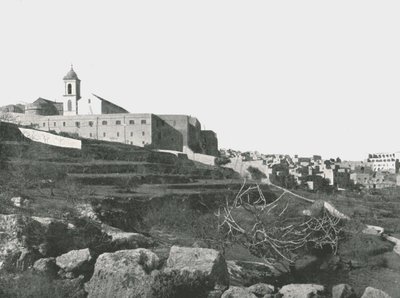 Syntymäkirkko, Betlehem, Palestiina, 1895. tekijältä W and S Ltd