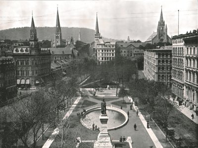 Victoria Square, Montreal, Kanada, 1895. tekijältä W and S Ltd