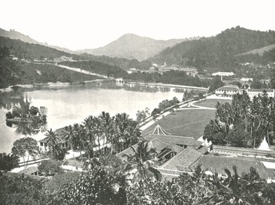 Näkymä Lady Hortons Walkilta, Kandy, Ceylon, 1895. tekijältä W and S Ltd