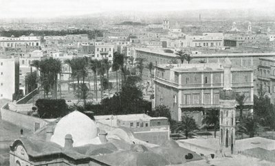 Näkymä Aleksandrian kaupunkiin Egyptissä, 1895. tekijältä W and S Ltd