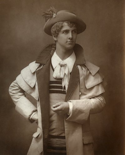 C Hayden Coffin, brittiläinen näyttelijä ja laulaja, 1887. tekijältä Walery