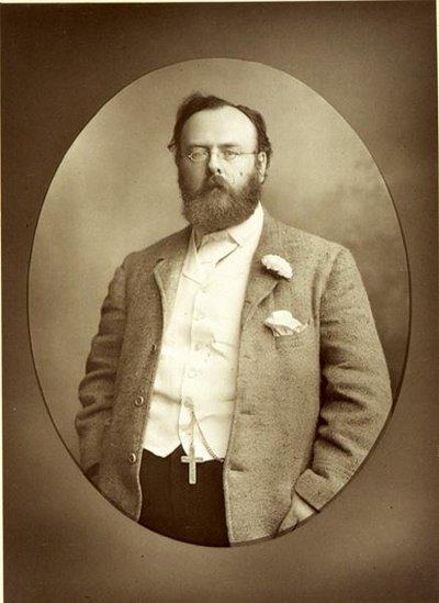 Robert Buchananin (1841-1901) muotokuva (m/v kuva) tekijältä Walery Rzewuski