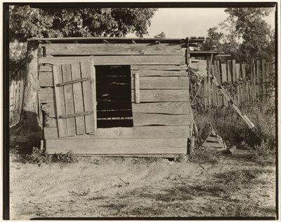Floyd Burroughsin tilan kanakoppi, Hale County, Alabama, Alabama tekijältä Walker Evans