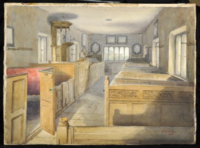 Bramhopen puritaaninen kappeli tekijältä Walter Braithwaite