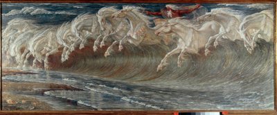 Neptunuksen ratsut tekijältä Walter Crane
