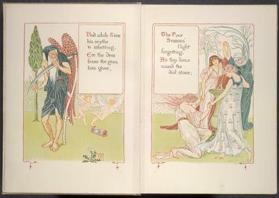 Isä-aika ja neljä vuodenaikaa tekijältä Walter Crane