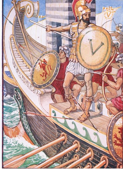 Hänestä tuli jokaisen nuolen kohde, esimerkki 1930-luvun Kreikan tarinasta tekijältä Walter Crane