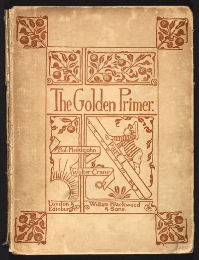 The Golden Primerin kannen sisäpuoli. tekijältä Walter Crane