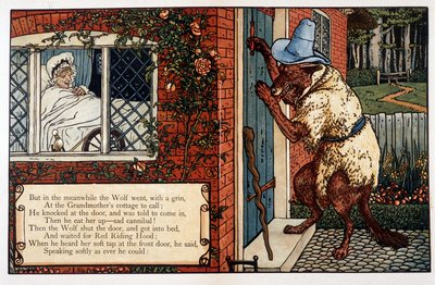 Punahilkka, kirjoittanut John Lane, Walter Crane