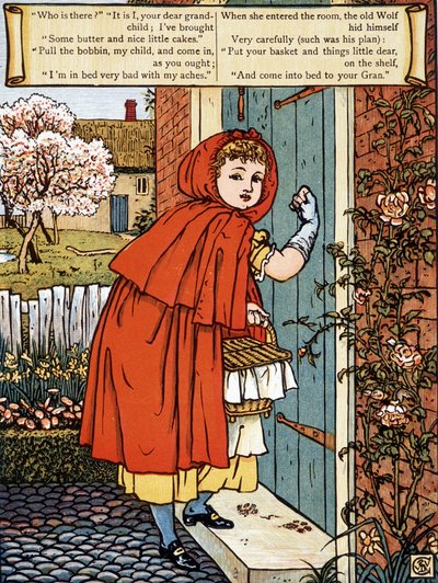 Punahilkka, kirjoittanut John Lane, Walter Crane