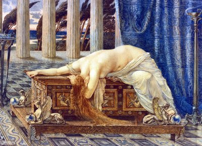 Pandora – Walter Cranen maalaus (1845-1915) tekijältä Walter Crane