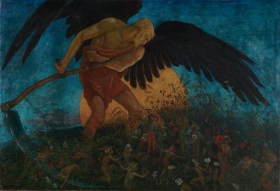 Kuolema niittäjänä tekijältä Walter Crane