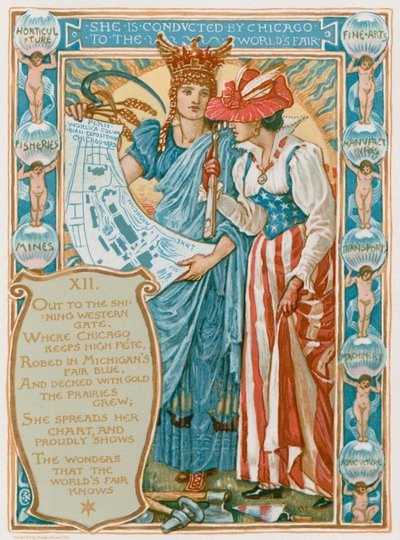 Chicago johtaa hänet maailmannäyttelyyn tekijältä Walter Crane