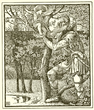Itsekäs jättiläinen tekijältä Walter Crane