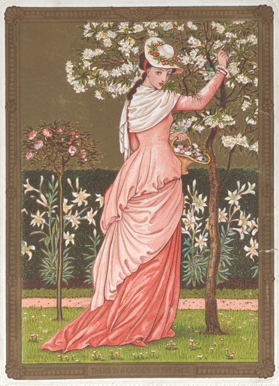 Ystävänpäivä, 1876. tekijältä Walter Crane