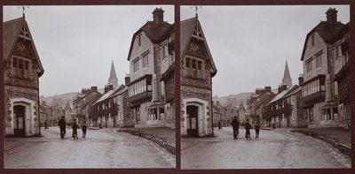 Fore Street, Beer, East Devon, Devon, 1913. tekijältä Walter Edward Zehetmayr