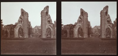 Glastonbury Abbey, Glastonbury, Mendip, Somerset, 1913. tekijältä Walter Edward Zehetmayr