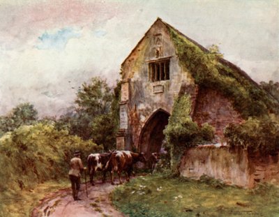 Sisäänkäyntiportti, Cleeve Abbey tekijältä Walter Frederick Roofe Tyndale