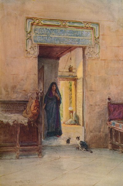 Sisäänkäynti Hareemiin, c1905, 1912 tekijältä Walter Frederick Roofe Tyndale