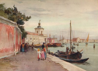 La Dogana, Venetsia, 1900 1913 tekijältä Walter Frederick Roofe Tyndale
